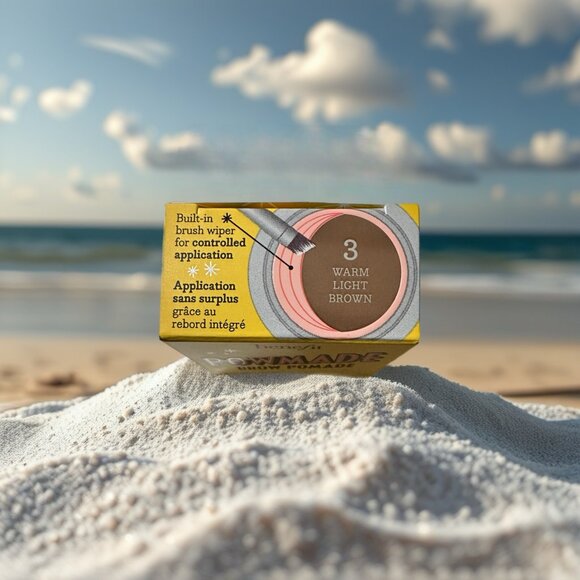 Benefit Cosmetics POWmade Brow Pomade – Shade 3 Warm Light Brown (5g / 0.17 oz) - Picture 2 of 5